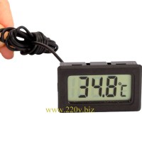 Термометр цифровой с выносным датчиком, встраиваемый