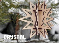 Елочная игрушка пазл